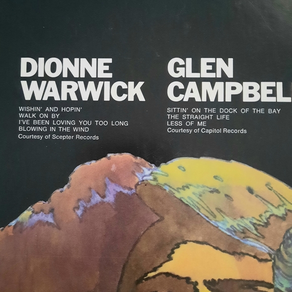 On The Move: Dionne Warwick, Glen Campbell, Burt Bacharach, Vinyl LP, 1969 - Picture 7 of 8
